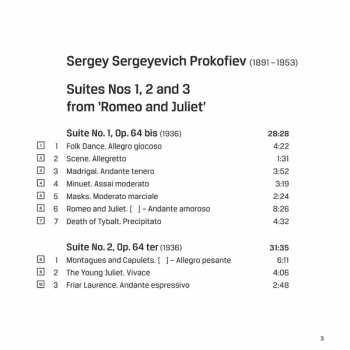 CD Sergei Prokofiev: Romeo And Juliet - Suites 1, 2 And 3