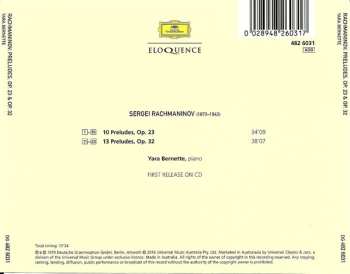 CD Sergei Vasilyevich Rachmaninoff: 10 Preludes, Op. 23 & 13 Preludes, Op. 32