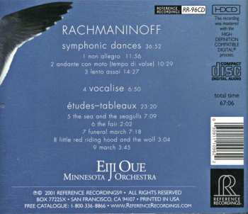 CD Sergei Vasilyevich Rachmaninoff: Symphonic Dances - Études-Tableaux - Vocalise