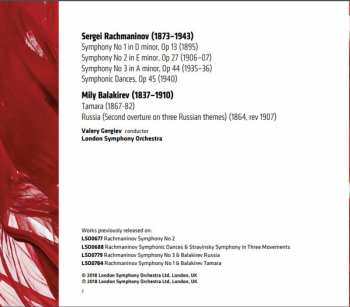 Box Set/Blu-ray/3SACD The London Symphony Orchestra: Symphonies Nos 1-3 / Symphonic Dances