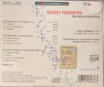 CD Sergei Prokofiev: The Violin Concertos