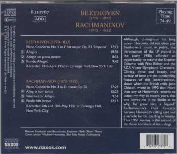 CD Ludwig van Beethoven: Rachmaninov - Piano Concerto No. 3 / Beethoven - Piano Concerto No. 5