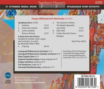 CD Gennadi Rozhdestvensky: Symphony No.2 / A Voice From The Chorus (Cantata)