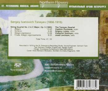 CD Sergey Ivanovich Taneyev: Complete String Quartets Volume 5