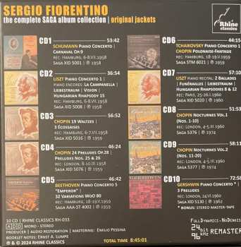10CD/Box Set Sergio Fiorentino: The Complete Saga Collection