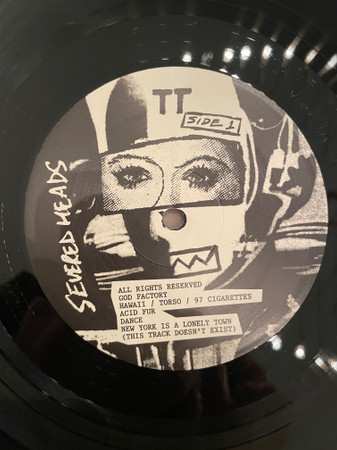 2LP Severed Heads: Ear Bitten