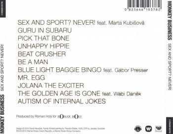 CD Monkey Business: Sex And Sport? Never!