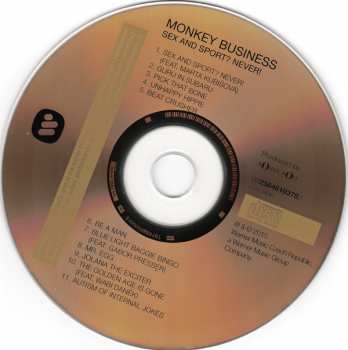 CD Monkey Business: Sex And Sport? Never!