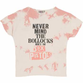 Merch Sex Pistols: Frauen Crop Top Never Mind The Bollocks