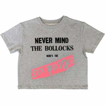 Merch Sex Pistols: Frauen Crop Top Never Mind The Bol.....s Original Album