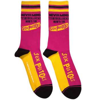 Merch Sex Pistols: Knöchelsocken Never Mind The Bollocks Stripes