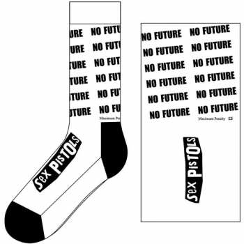 Merch Sex Pistols: Knöchelsocken No Future 