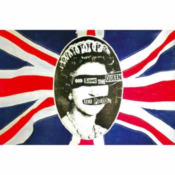 Merch Sex Pistols: Textil-Poster God Save The Queen