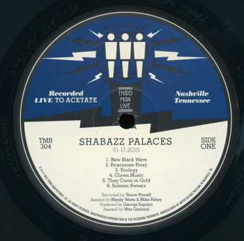 LP Shabazz Palaces: Shabazz Palaces Live at Third Man Records