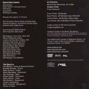 CD/DVD Shakira: Live & Off The Record