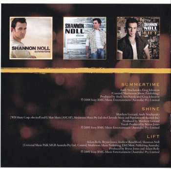CD Shannon Noll: No Turning Back || The Story So Far