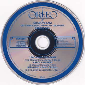 CD Carl Maria von Weber: Weber – Kurpiński – Crusell