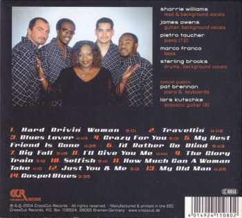 CD Sharrie Williams: Hard Drivin' Woman DIGI