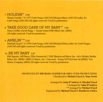 CD Shaun Cassidy: Shaun Cassidy