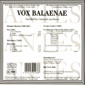 CD shawnigan-trio: Vox Balaenae