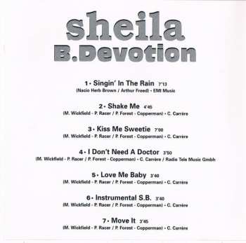 CD Sheila & B. Devotion: Love Me Baby Including Singin' In The Rain