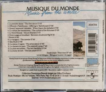 CD Sherap Dorjee: Tibet: Chansons Des Six Hautes Vallées = Songs From The Six High Valleys