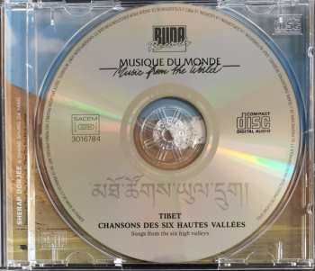 CD Sherap Dorjee: Tibet: Chansons Des Six Hautes Vallées = Songs From The Six High Valleys