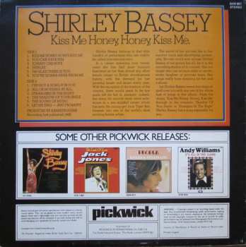 LP Shirley Bassey: Kiss Me Honey, Honey, Kiss Me