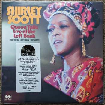 2LP Shirley Scott: Queen Talk: Live At The Left Bank LTD | NUM