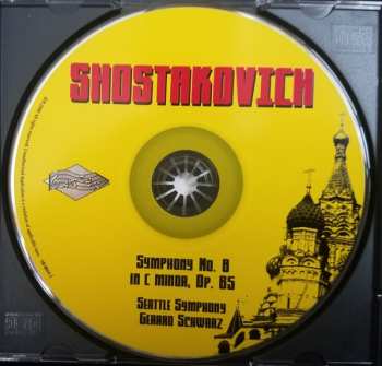 CD Dmitri Shostakovich: Symphony No. 8 In C Minor, Op. 65
