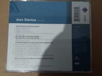 CD Jean Sibelius: Complete Works For Violin And Orchestra: Violin Concerto • Two Serenades • Six Humoresques • Suite In D