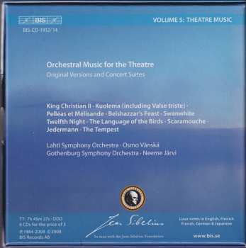 6CD/Box Set Jean Sibelius: Theatre Music