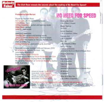 CD Sick Rose: No Need For Speed