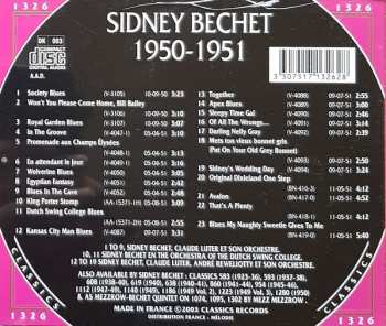 CD Sidney Bechet: 1950-1951