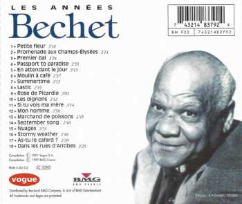 CD Sidney Bechet: Les Années Bechet