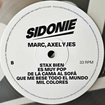 LP/SP Sidonie: Marc, Axel Y Jes CLR | LTD | DLX