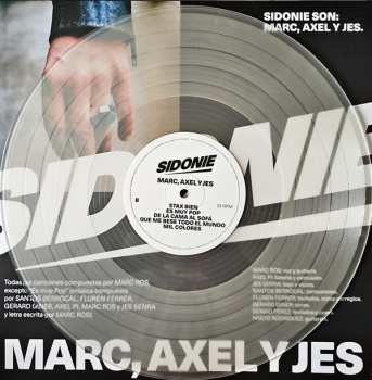 LP/SP Sidonie: Marc, Axel Y Jes CLR | LTD | DLX
