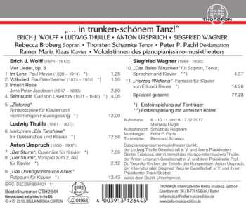 CD Siegfried Wagner: ...In Trunken-schönem Tanz!