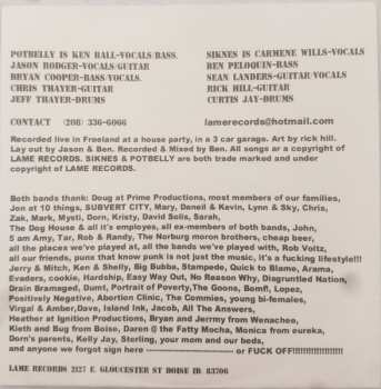 CD Potbelly: Siknes / Potbelly‎