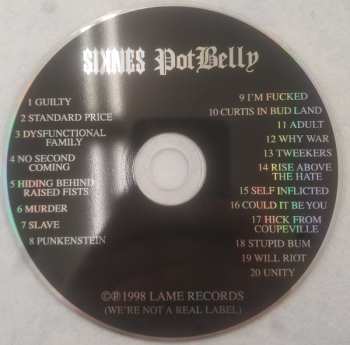 CD Potbelly: Siknes / Potbelly‎