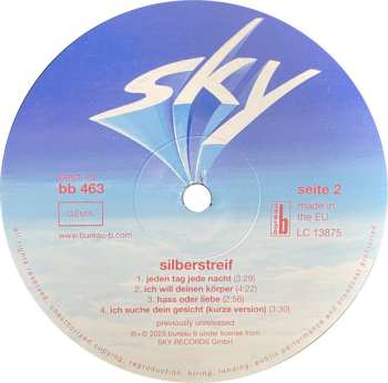 LP Silberstreif: Ich Suche Dein Gesicht