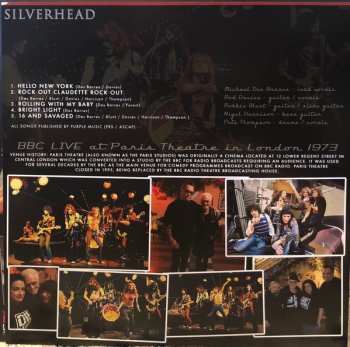LP Silverhead: BBC Live At Paris Theatre In London 1973