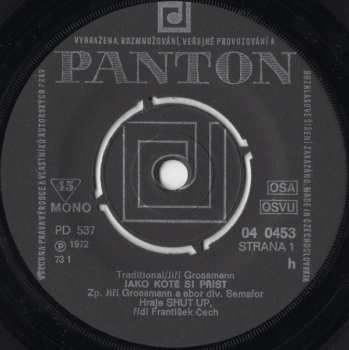 SP Šimek & Grossmann: Jako Kotě Si Příst / Pastevecká