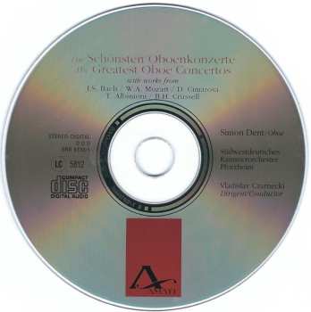 CD Südwestdeutsches Kammerorchester: Die Schönsten Oboenkonzerte = The Greatest Oboe Concertos