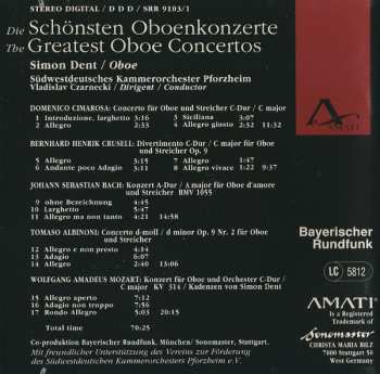 CD Südwestdeutsches Kammerorchester: Die Schönsten Oboenkonzerte = The Greatest Oboe Concertos