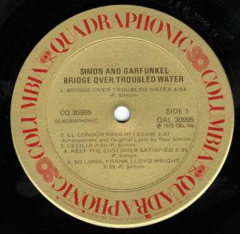 LP Simon & Garfunkel: Bridge Over Troubled Water