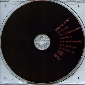 CD Simon Nabatov Trio: Picking Order