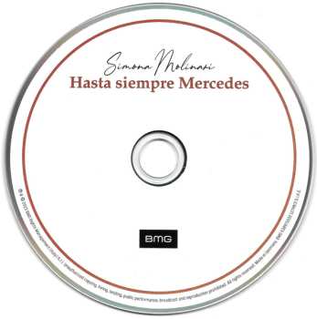 CD Simona Molinari: Hasta Siempre Mercedes 