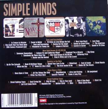5CD/Box Set Simple Minds: 5 Album Set