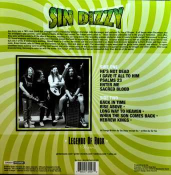 LP Sin Dizzy: He's Not Dead CLR | LTD